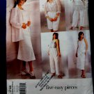 Vogue Pattern # 1798 UNCUT Womans Wardrobe Shirt Dress Top Pants Size 20 22 24