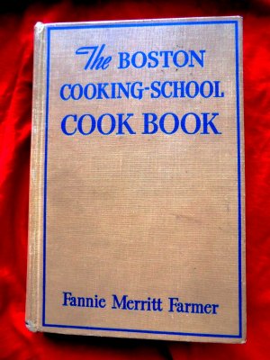Vintage 1946 Boston Cooking School Cookbook Fannie Farmer