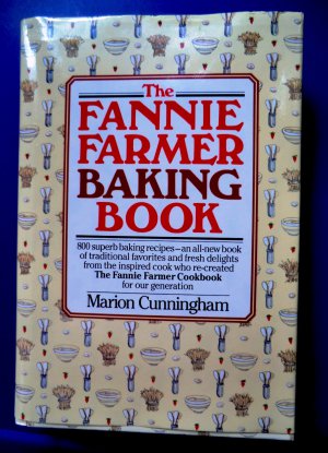 Fannie Farmer Baking Book Cookbook 1990 HCDJ