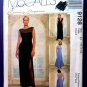 McCalls Pattern # 9128 UNCUT Misses Gown Size 12 14 16