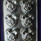 Wilton Cake Pan Mini Mickey Mouse Mold 1995 HTF #2105-3600