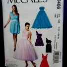 McCalls Pattern # 6466 UNCUT Misses Special Occasion Dress Size 10 12 14 16 18