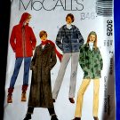 McCalls Pattern # 3025 UNCUT Misses Coat Variations POLAR FLEECE Size Medium Large XL