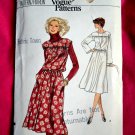 Easy Vogue Pattern # 9870 UNCUT Misses Pull-Over Dress Size 14