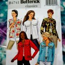 Butterick Pattern # 4741 UNCUT Misses Unlined Jacket Size 8 10 12 14