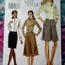 Vogue Pattern # 8424 UNCUT Easy Skirt Size 16 18 20 22 24