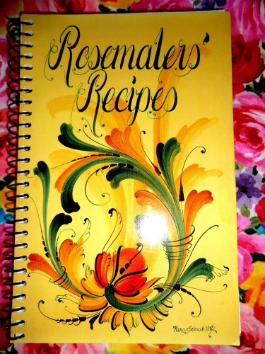 Norwegian Cookbook Decorah, Iowa IA ROSEMALER'S RECIPES 1987