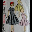 Vintage Simplicity Pattern # 1496 Girls Dress Chest 30 inches