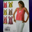 Simplicity Pattern # 4176 UNCUT Misses Summer Top/Tunic Variations Size 4 6 8 10 12