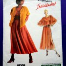 Vogue Pattern # 1985 UNCUT Misses Top Skirt Jacket Size 12