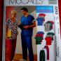 McCalls Pattern # 3253 UNCUT Mens Women Scrubs Top Pants Size XL XXL (2XL)