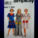 Simplicity Pattern # 9667 UNCUT Misses Housedress Pullover Dress Size XS Small Medium