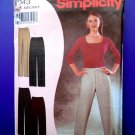 Simplicity Pattern # 9943 UNCUT Misses Straight Legged Pants Waist 25 26 27 ½ 29 31 33 All sizes