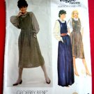 Vogue Pattern # 2872 UNCUT Misses Jumper/Dress and Blouse Size 14 ONLY Designer Geoffrey Beene