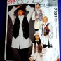 McCalls Pattern # 7231 UNCUT Misses Vest Shirt Size XS Small Medium