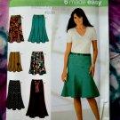 Simplicity Pattern # 4365 UNCUT Misses Gored Skirt Variations Size 6 8 10 12 14