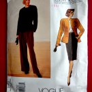 Vogue Pattern # 2355 UNCUT Misses Jacket Skirt Pants Size 18 20 22 Anne Klein American Designer