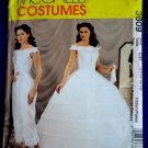 McCalls Pattern # 3609 UNCUT Misses Costume Camisole Corset Hoop Petticoat Size 12 14 16 18