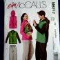 McCalls Pattern # 6212 UNCUT Misses Mens Fleece Vest Jacket Pants Dog Coat Size Large XL XXL