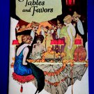 Art Deco Vintage 1922 Booklet ~ Tables and Favors ~ Party Decoration Ideas Dennison's