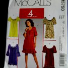 McCalls Pattern # 5750 UNCUT Misses Pullover Dress STRETCH KNITS ONLYS Size 16 18 20 22