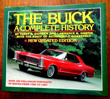 The Buick: A Complete History Hardcover Book Circa May 1, 1985