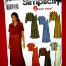 Simplicity Pattern # 9861 UNCUT Misses Pull-Over Dress or Jumper and Jacket Size 8 10 12 14