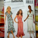 Butterick Pattern # 4445 UNCUT Misses Dress Ruffles Size 8 10 12 14