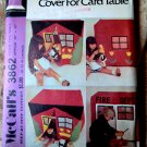 McCalls Pattern # 3862 UNCUT Playhouse Cover for Card Table Play House