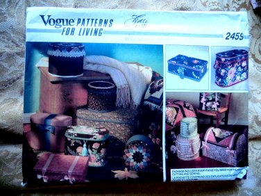 Vogue Pattern # 2459 UNCUT Band Boxes