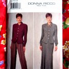 Butterick Pattern # 4187 UNCUT Misses Top Skirt Pants Size 6 8 10 Donna Ricco New York circa 1995