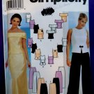 Simplicity Pattern # 7220 UNCUT Misses Tops Pants Skirt Special Occasion Size 6 8 10 12