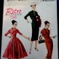 Butterick Pattern # 5813 UNCUT Retro Misses Dress 1956 Mid Century Size 14 16 18 20 22