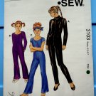 Kwik Sew Pattern # 3103 UNCUT Girls Unitard STRETCH KNITS ONLY Size 4 5 6 7