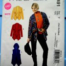 McCalls Pattern # MP 491 UNCUT Misses Unlined Jackets Vest STRETCH KNITS ONLY Size XS Small Medium
