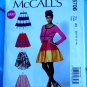 McCalls Pattern # 6706 UNCUT Misses Skirt Variations Petticoat Size 6 8 10 12 14