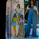 McCalls Pattern # 4936 UNCUT Misses Jumpsuit Skirt Size 10 ONLY Stretch Knits ONLY Bust 32 ½