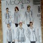 McCalls Pattern # 2583 UNCUT Misses Blouse Variations Size 10 12 14