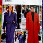Butterick Pattern # 4666 UNCUT Misses Long Trench Coat & Pants Size 6 8 10