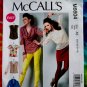 McCalls Pattern # 6604 UNCUT Misses Top Variations Size 6 8 10 12 14