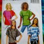 Butterick Pattern # 5753 UNCUT Misses Summer Top Size XS (Extra Small) Small and Medium
