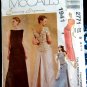 McCalls Pattern # 2771 UNCUT Misses Special Occasion Long Skirt Top Size 8 10 12