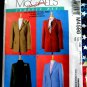 McCalls Pattern # 4598 UNCUT Misses Lined Jacket Size 12 14 16 18