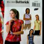 Butterick Pattern # 4188 UNCUT Misses Top Sleeve Neckline Variations Size 18 20 22