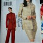 Vogue Pattern # 7662 UNCUT Misses Jacket Skirt Pants Size 8 10 12