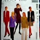 McCalls Pattern # 8927 UNCUT Misses Unlined Jacket Pants Skirt Size 8 10 12