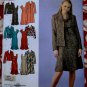 Simplicity Pattern # 4014 UNCUT Misses Dress ~ Long Sleeve Coat Jacket Size 20 22 24 26 28