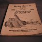 Minneapolis-Moline Repair Catalog No R-786H for 2 row Corn Husker.