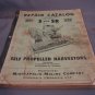 Minneapolis-Moline Repair Catalog Models S and R Combines.