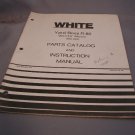 White Yard Boss R80 with 34" Mower Parts Catalog and Instruction Manual